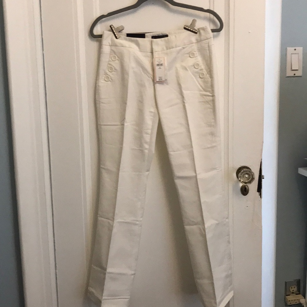 White Sailor Pant (Petite)